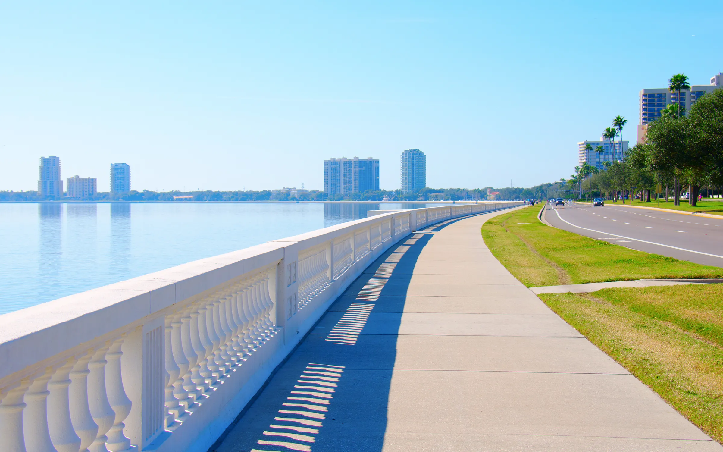 City Scape scene of South Tampa Area